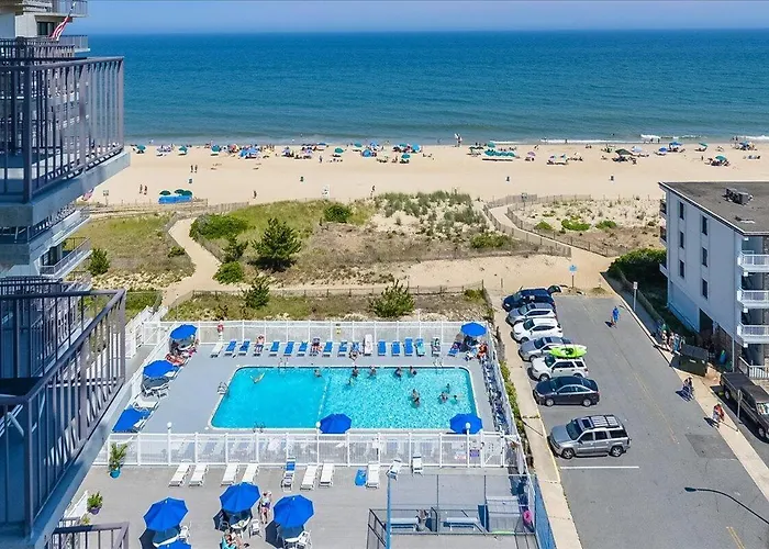 Enjoy The Sunrise On The In 2-bedroom Sea Terrace With Outdoor Pool! Ocean City